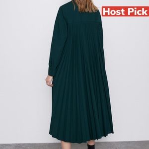 Zara Midi Dress green